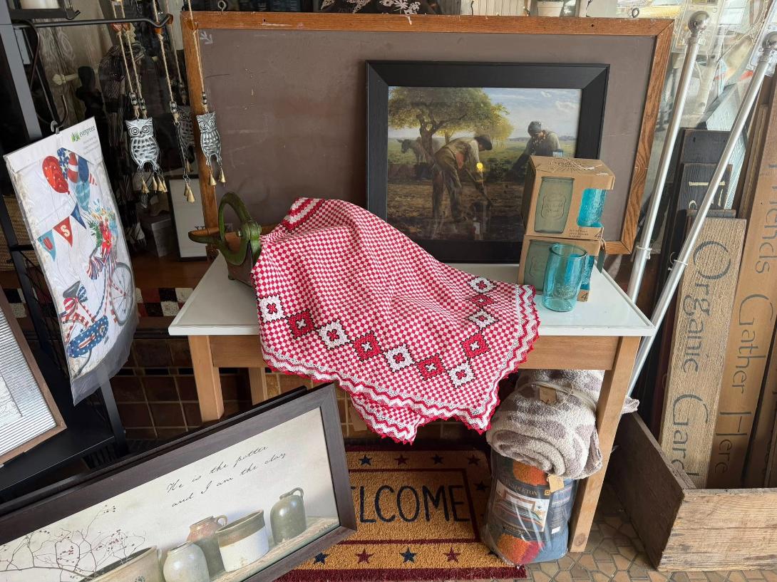 Pacific Northwest inspired gifts and artisan goods inside Smiths Mercantile